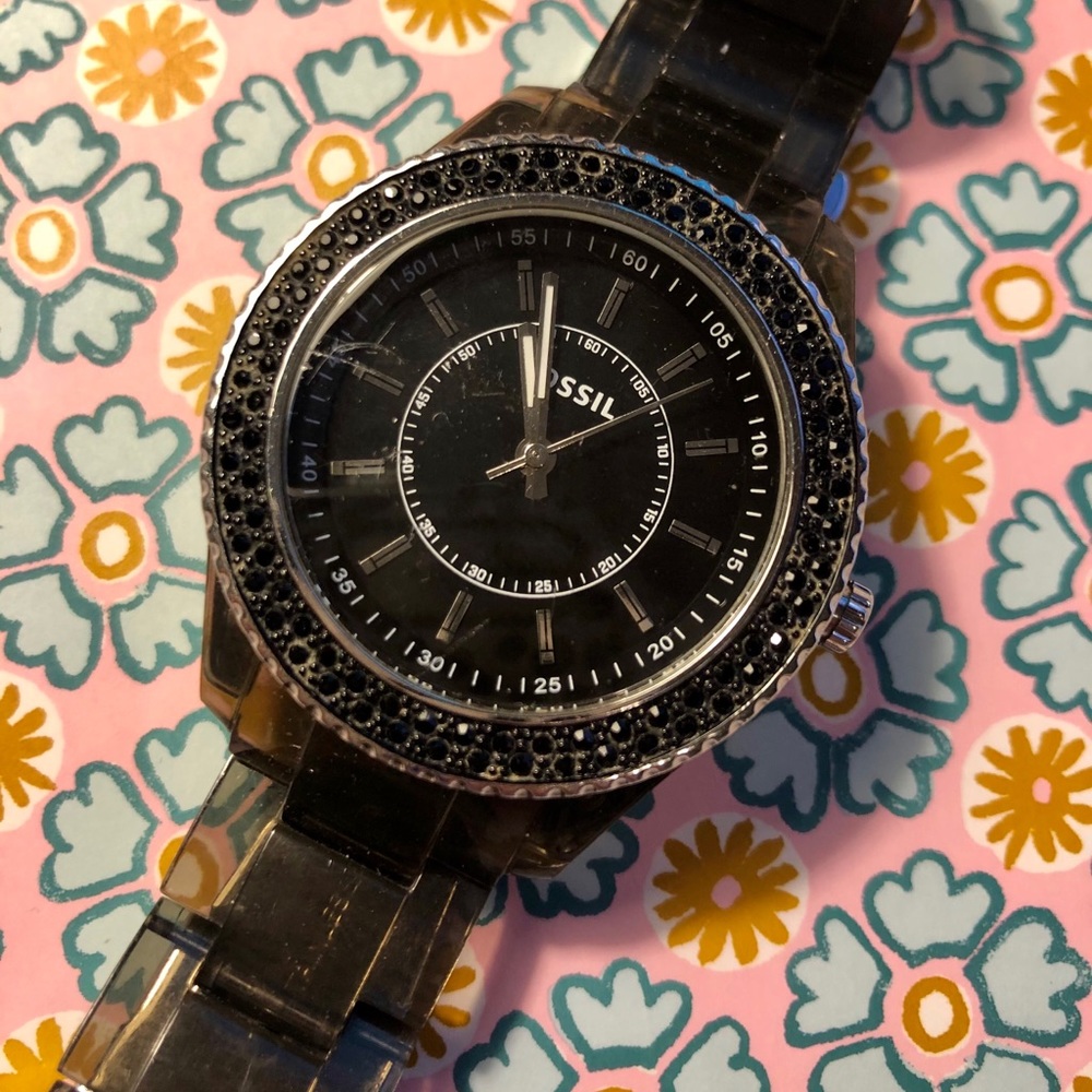 Fossil Black Watch